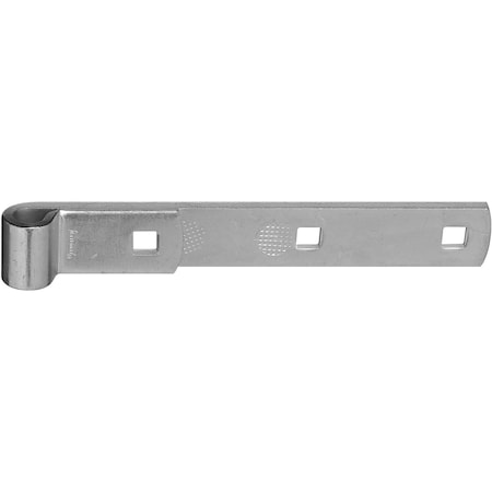 National Hardware National Hardware 8 in. L Zinc-Plated Silver Steel Hinge Strap 1 pk N131-102
